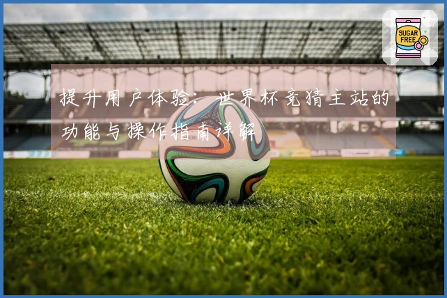 提升用户体验：世界杯竞猜主站的功能与操作指南详解