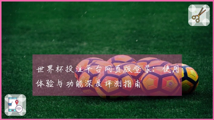 世界杯投注平台网页版登录：使用体验与功能深度评测指南