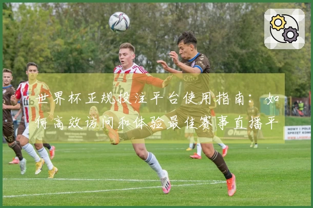 世界杯正规投注平台使用指南：如何高效访问和体验最佳赛事直播平台